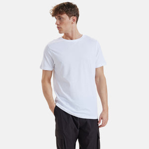 Hvid bambus T-shirt fra Resteröds