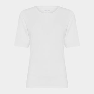 Hvid slim fit bambus T-shirt fra Urban Quest
