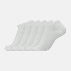 5-pack vita ankelstrumpor i bambu från Jack & Jones