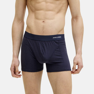 3 pak bambus underbukser i sort/grå/navy fra Jack & Jones
