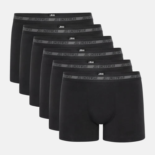 6-pack Svarta underbyxor av bambu