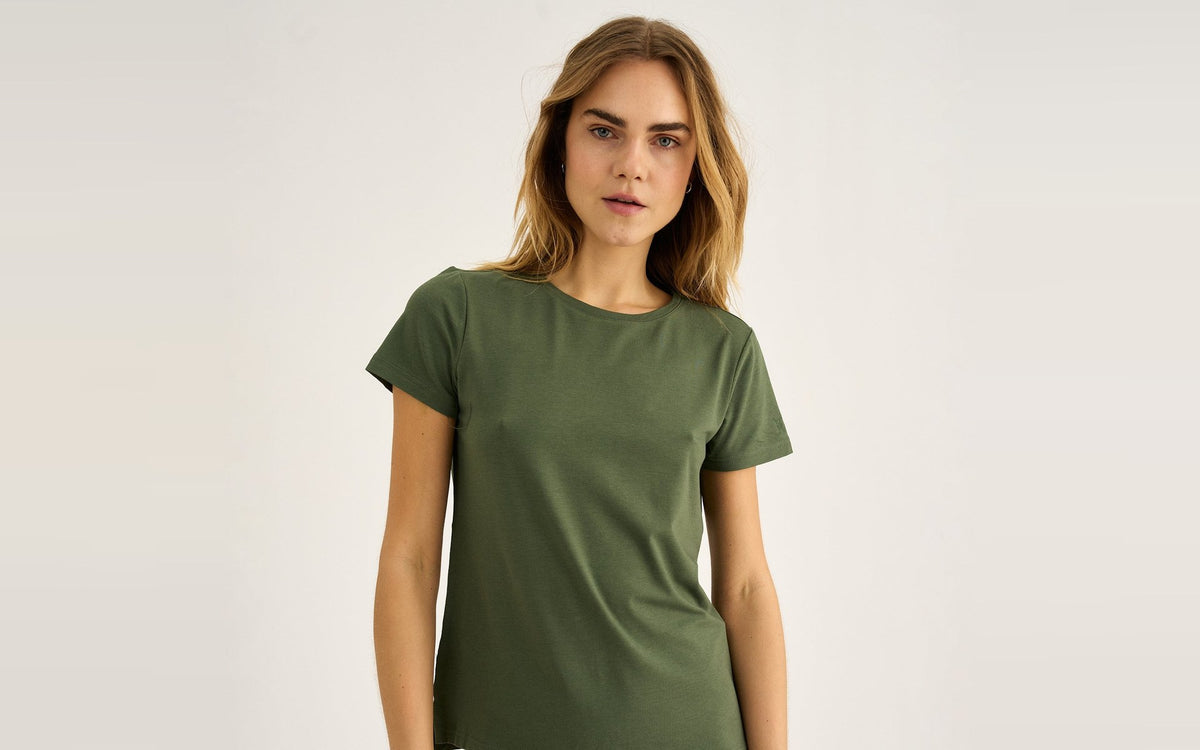 JBS of Denmark – Grøn bambus T-shirt