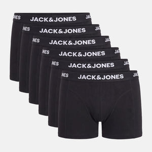 6 pak sort bambus underbukser fra Jack & Jones