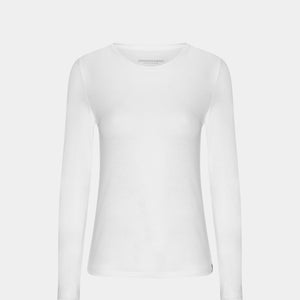 3 pak langærmet bambus T-shirt i sort/hvid/navy fra Copenhagen Bamboo billede 4