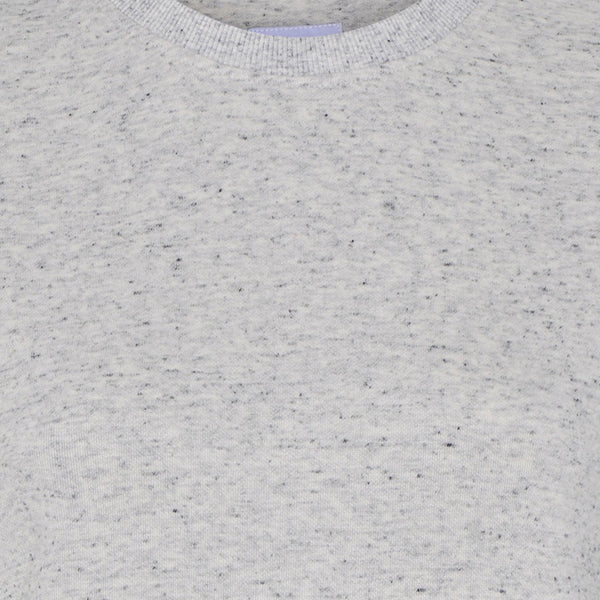 Lys grå melange bambus sweatshirt