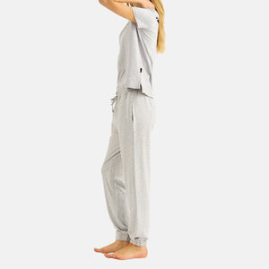 Grå bambus sweatpants fra JBS of Denmark