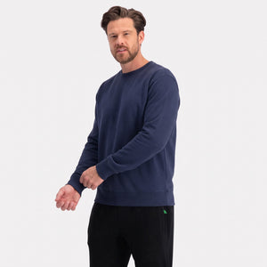 Blå bambus joggingsæt fra Bamboo Basics