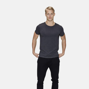 Grå bambus T-shirt fra JBS of Denmark billede 2