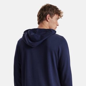 Blå bambus hoodie fra JBS of Denmark
