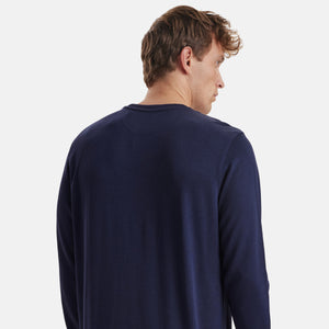 Blå bambus sweatshirt fra JBS of Denmark
