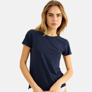 Blå bambus T-shirt fra JBS of Denmark