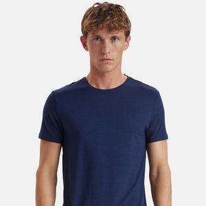 Blå bambus T-shirt fra JBS of Denmark