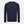 Navy langærmet bambus T-shirt til herre