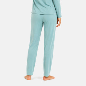Nina Grøn langærmet pyjamassæt fra Bamboo Basics