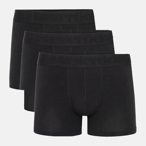 3 pak sort bambus underbukser