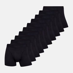 10 pak sort bambus underbukser
