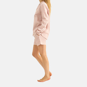 Stribet bambus natshorts fra JBS of Denmark billede 4