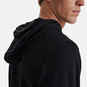 Sort badge hoodie joggingsæt i bambus fra JBS of Denmark