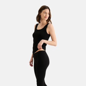 Sort bambus capri leggings   Decoy