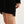 Sort bambus hoodie kjole