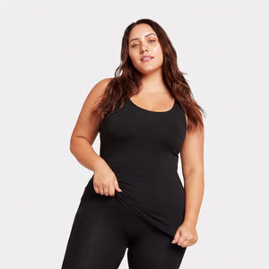 Sort bambus tank top S   Boody