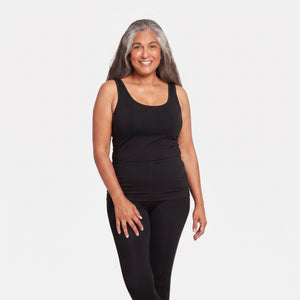 Sort bambus tank top S   Boody