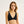 Sort bambus trekant-BH med feminine detaljer