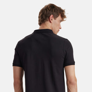 Sort bambus polo shirt fra JBS of Denmark billede 5