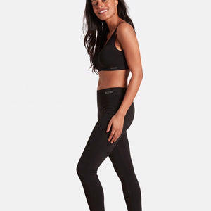 Sort bambus leggings fra Boody