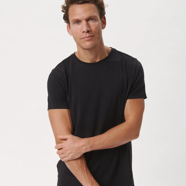 3-pack bambu t-shirt svart/natthimmel/skogsnatt