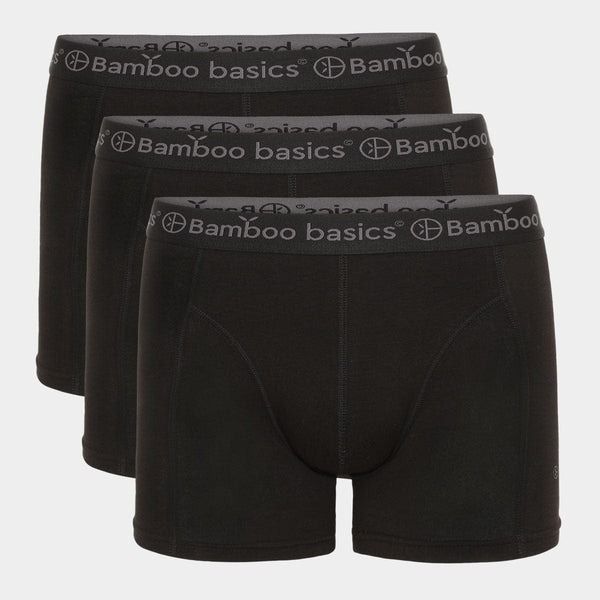 Rico bambu kalsonger - 3-pack svarta Bamboo Basics