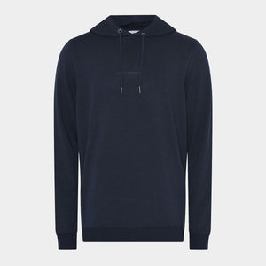 Navy badge bambus hoodie S   JBS of Denmark