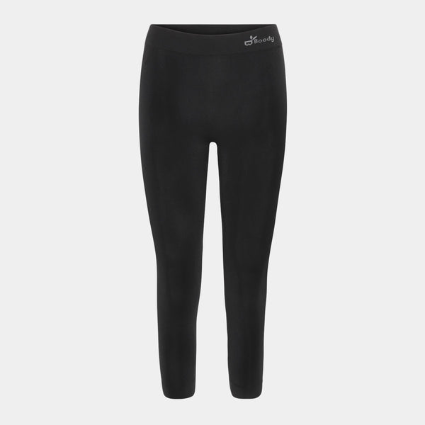 Sorte bambus 3/4 leggings XS   Boody