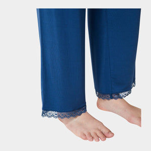 Jasmin bambu pyjamasbyxor - duvblå CCDK