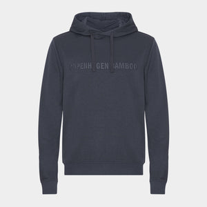 Mørkegrå bambus hoodie med logo XS   Copenhagen Bamboo