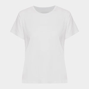 Copenhagen Bamboo hvid bambus T-shirt kortærmet til damer