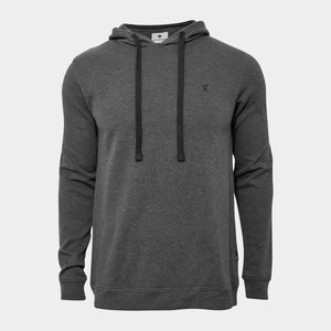 Mørkegråt - sort bambus joggingsæt hoodie    JBS of Denmark