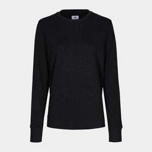 Sort crewneck bambus sweatshirt S   JBS of Denmark