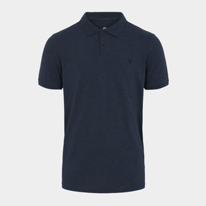 Navy pique bambus polo shirt S   JBS of Denmark