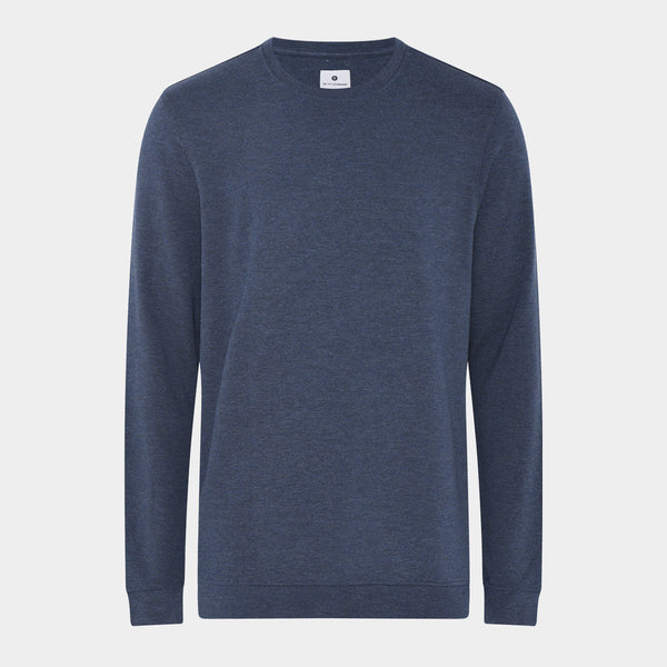 Mørkeblå bambus crew neck sweatshirt S   JBS of Denmark