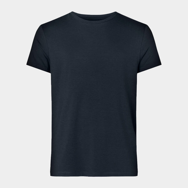 Navy bambus crew neck T-shirt XXL   Resteröds