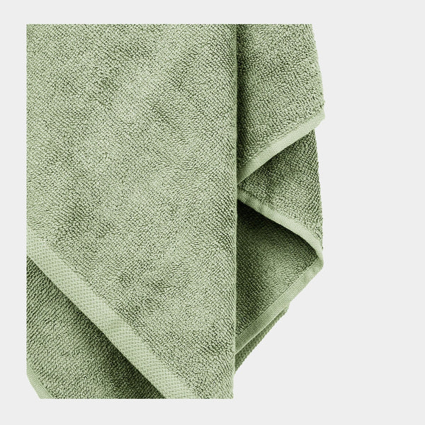 Bambu handduk 50x90 cm - olivgrön