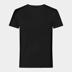 2-pack slim fit svarta bambu crew neck T-shirts Resteröds
